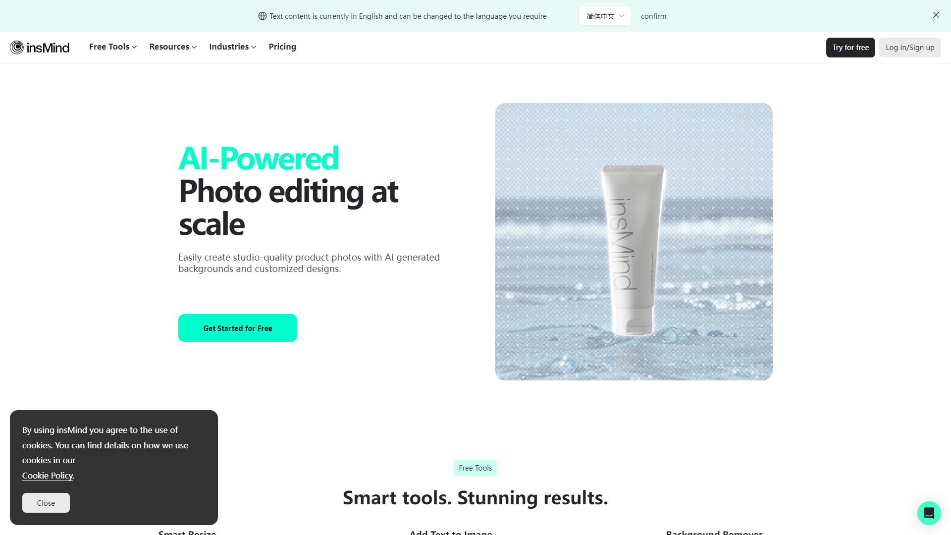 AI Photo Editing: Instantly Remove Backgrounds & More | insMind