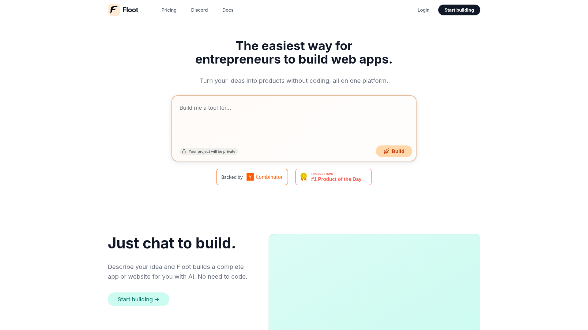 Floot - The easiest way to build apps with AI Floot - The easiest way to build apps with AI