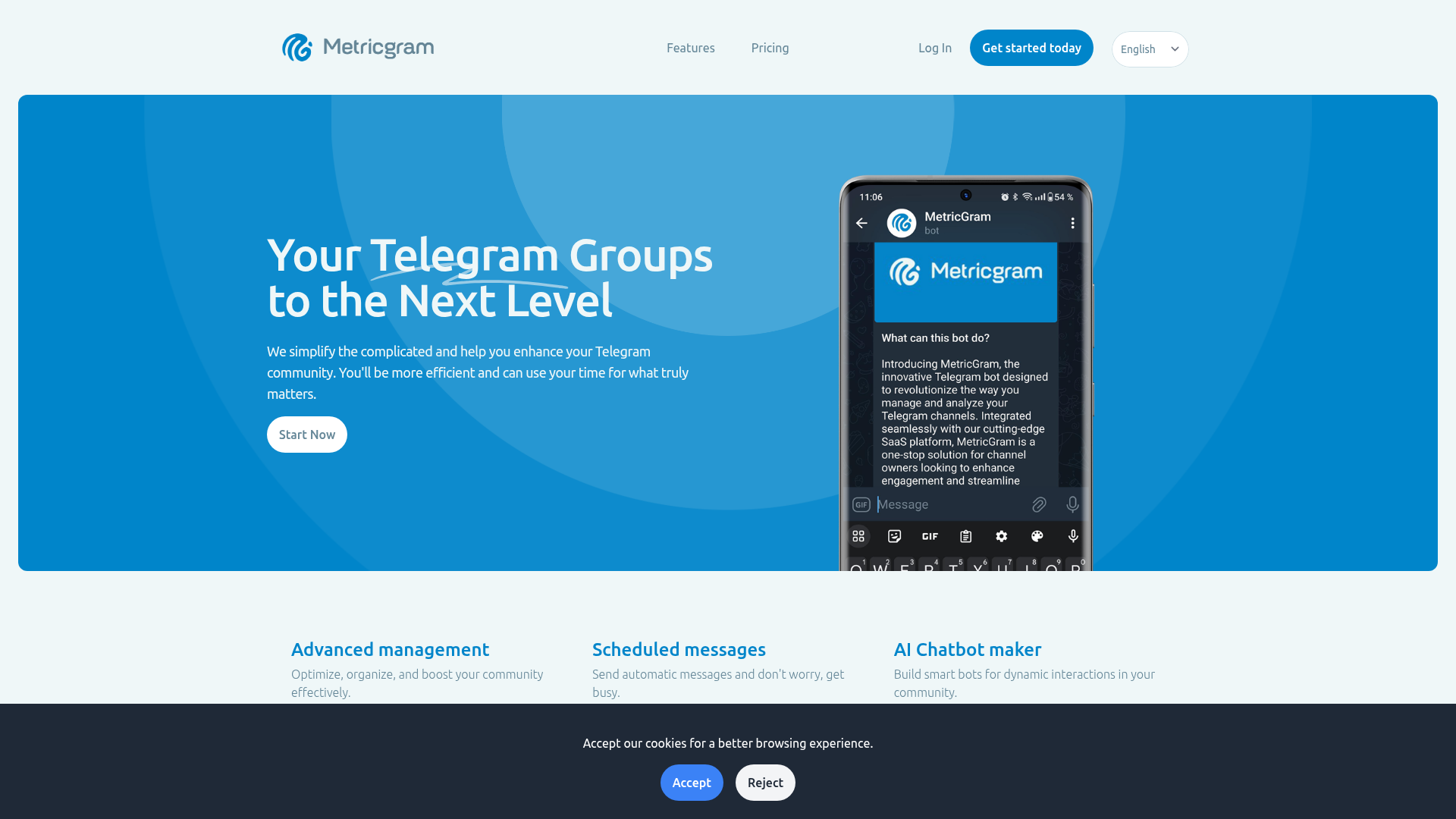 Telegram Group Management: Automate and Analyze with Metricgram Telegram Group Management: Automate and Analyze with Metricgram