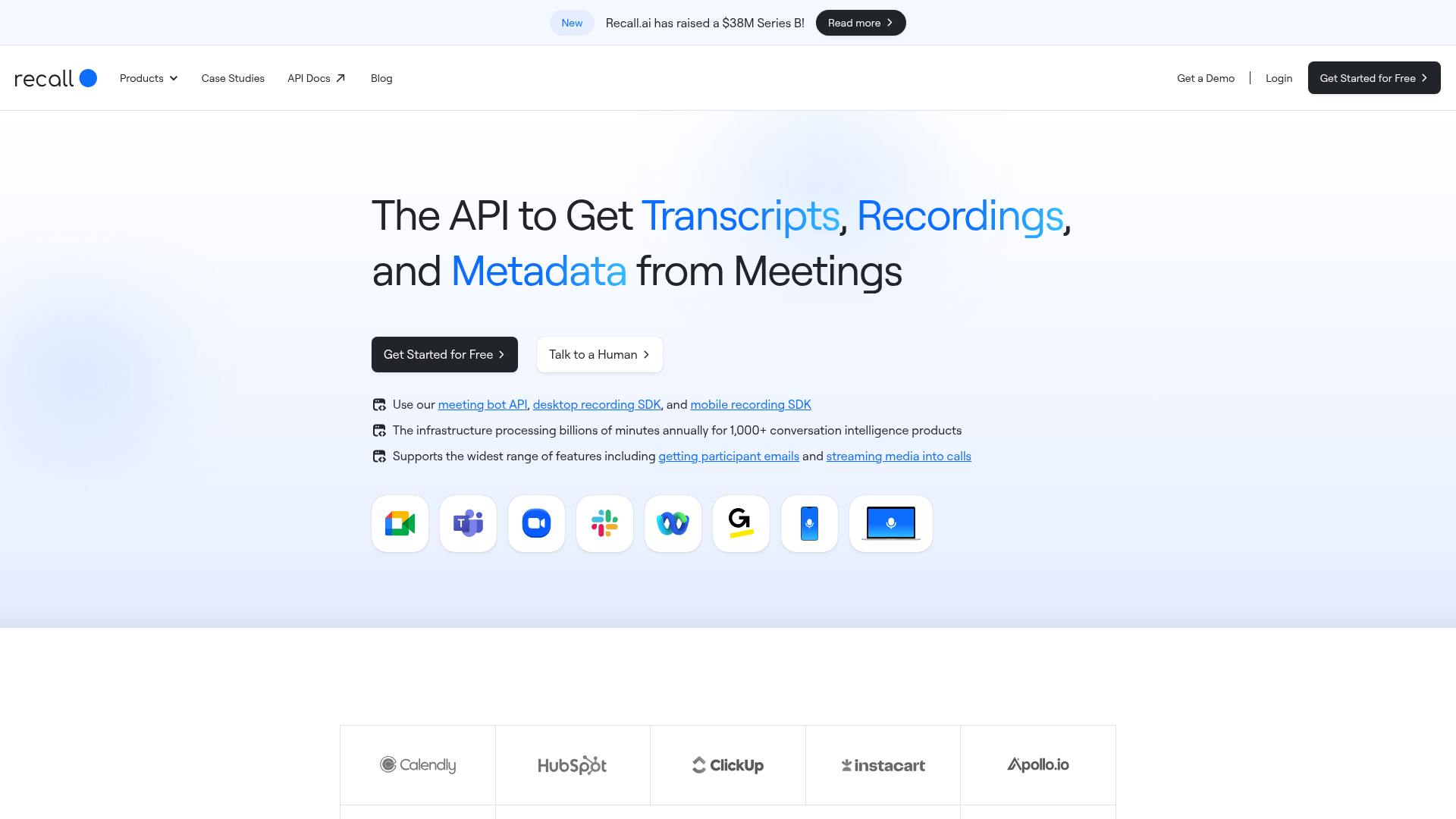Recall.ai - The API for Meeting Recording Recall.ai - The API for Meeting Recording