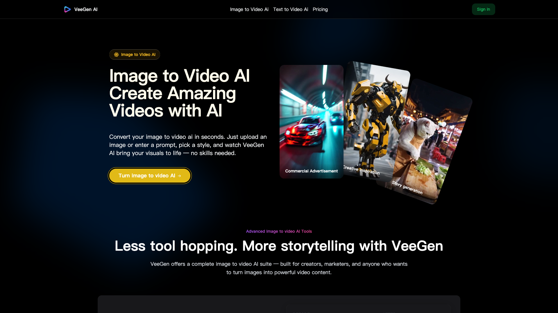 Free Image to Video AI Generator Online | VeeGen Free Image to Video AI Generator Online | VeeGen