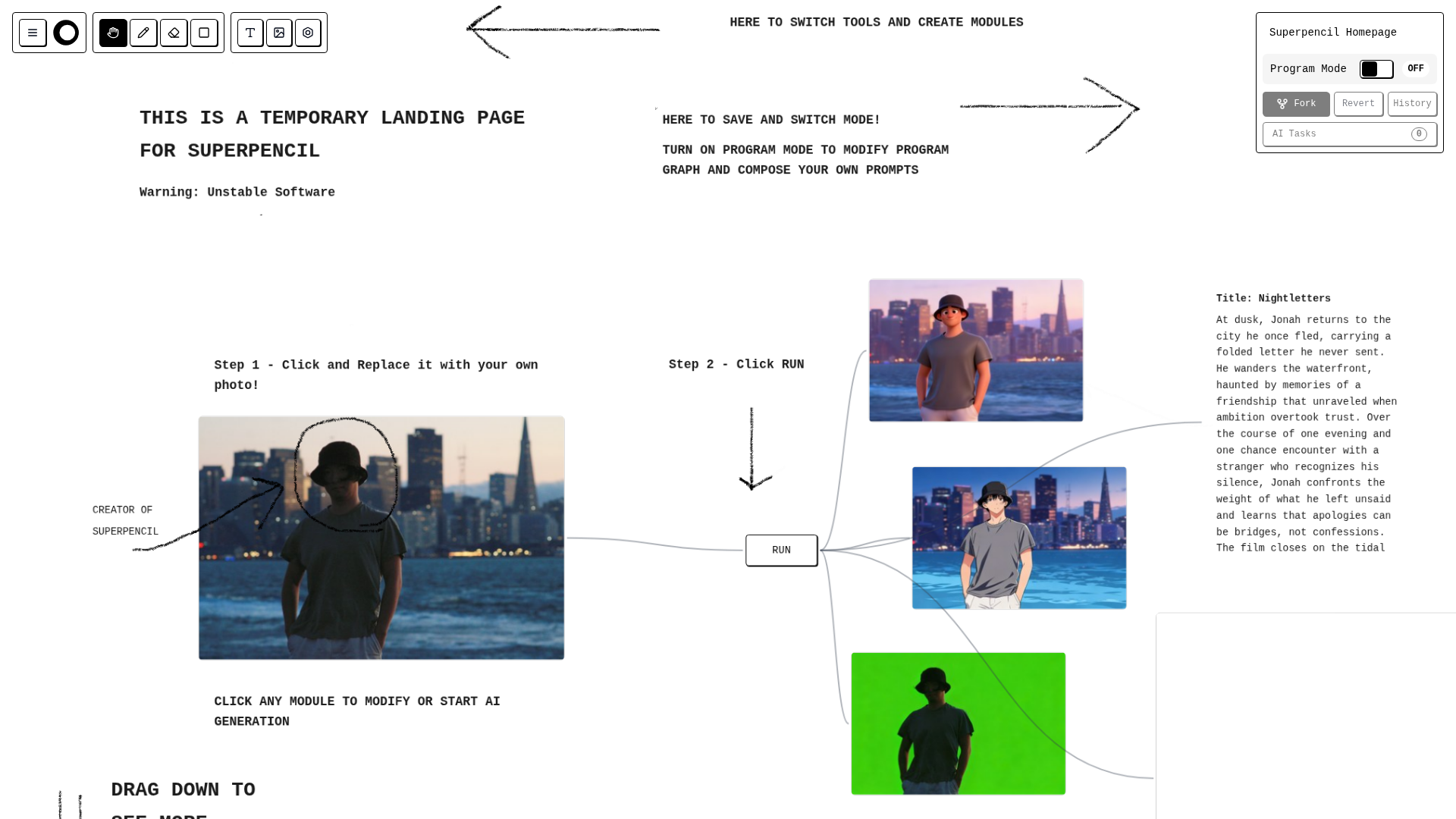 Superpencil | Magic Canvas Superpencil | Magic Canvas