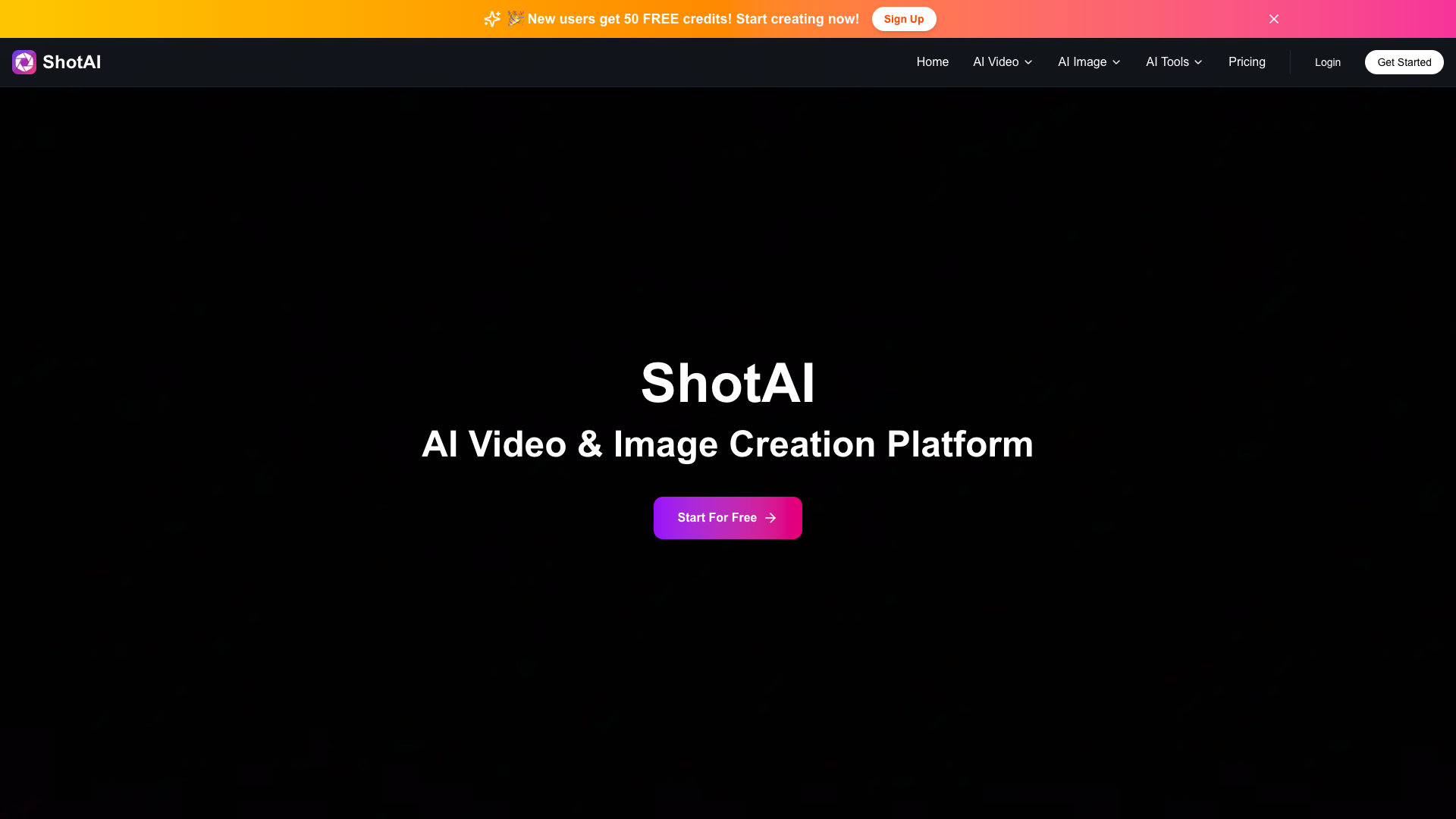 ShotAI - AI Video and Image Creation Platform | Create with the latest AI models
