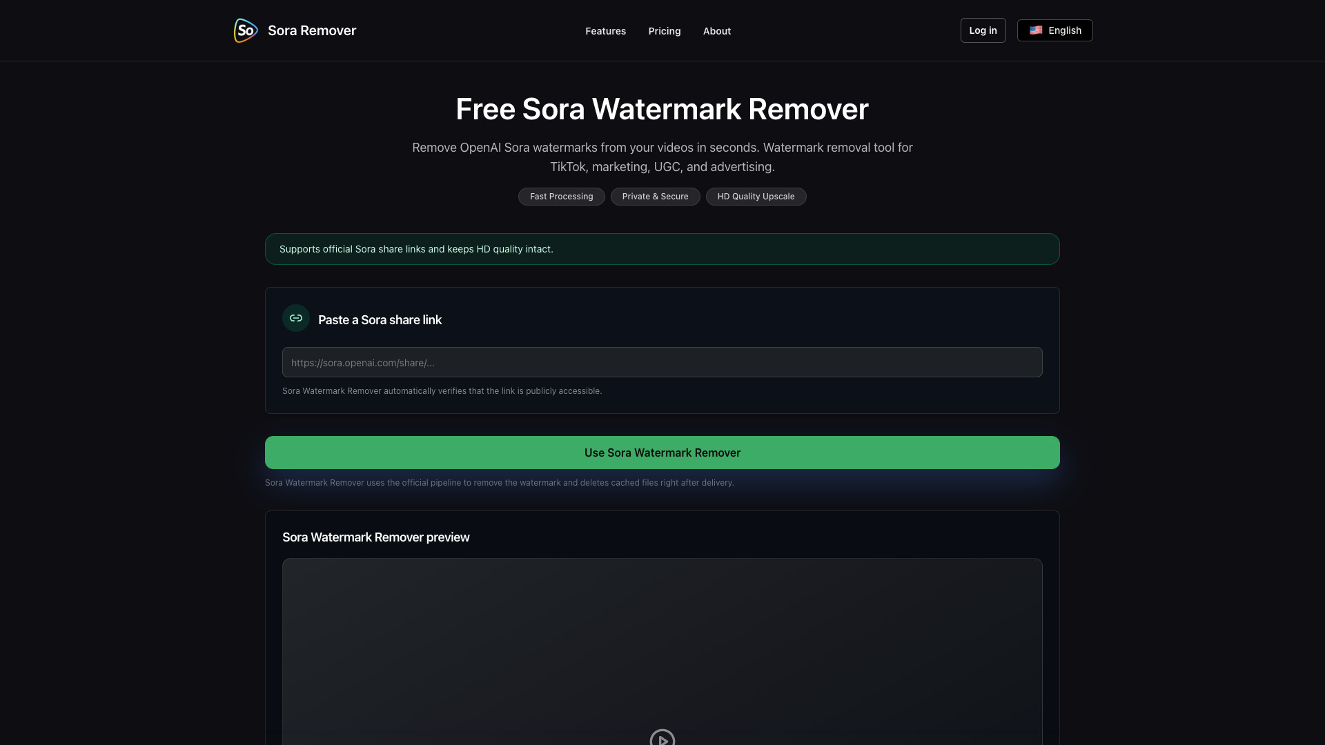 Sora Watermark Remover — Remove the Sora watermark for free