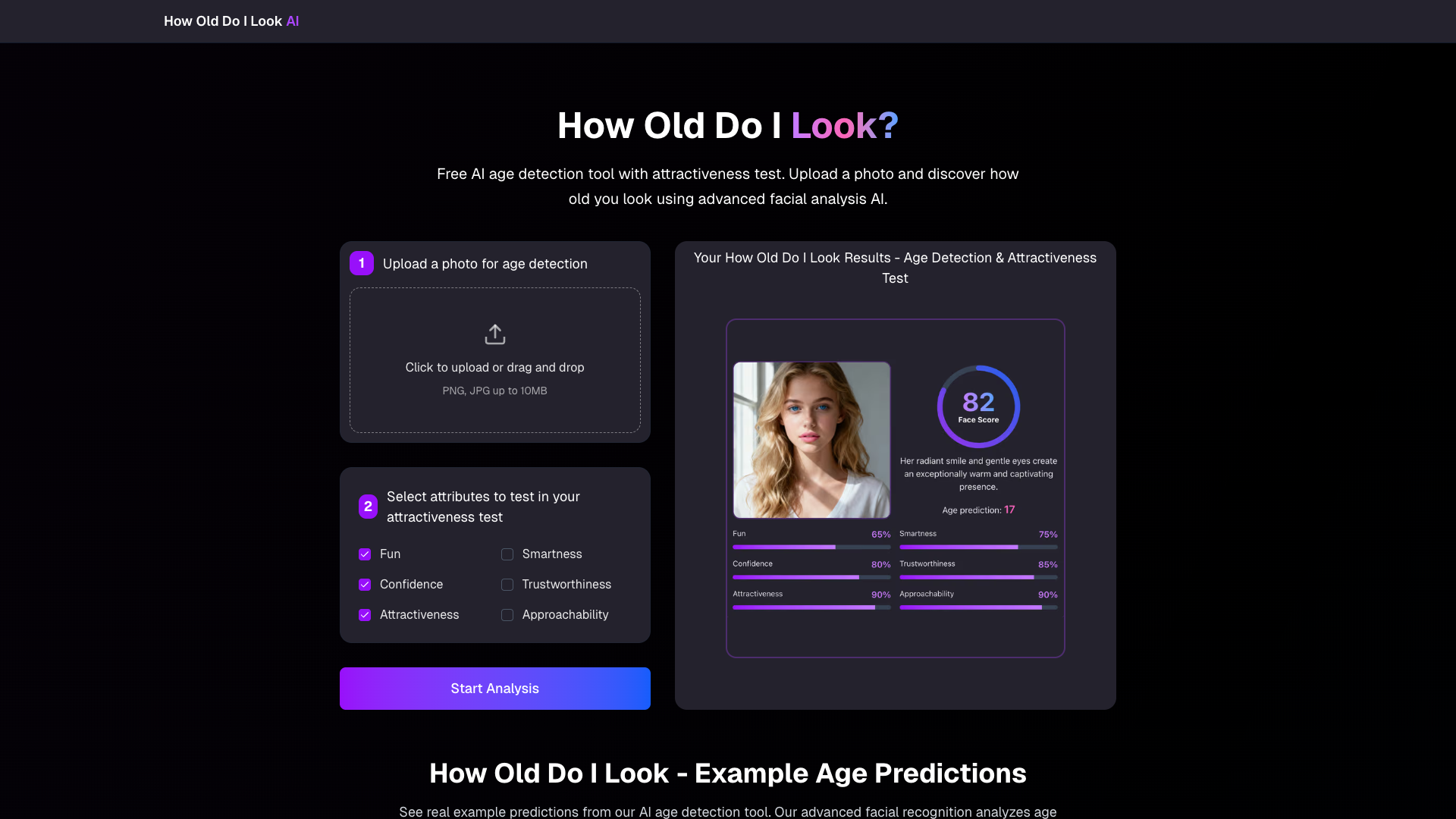 How Old Do I Look - Free AI Age Detection Tool How Old Do I Look - Free AI Age Detection Tool