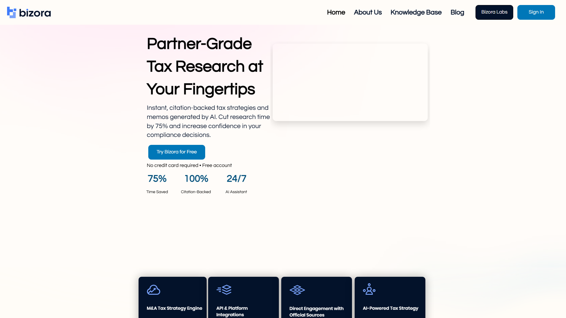 Bizora | AI Tax Compliance