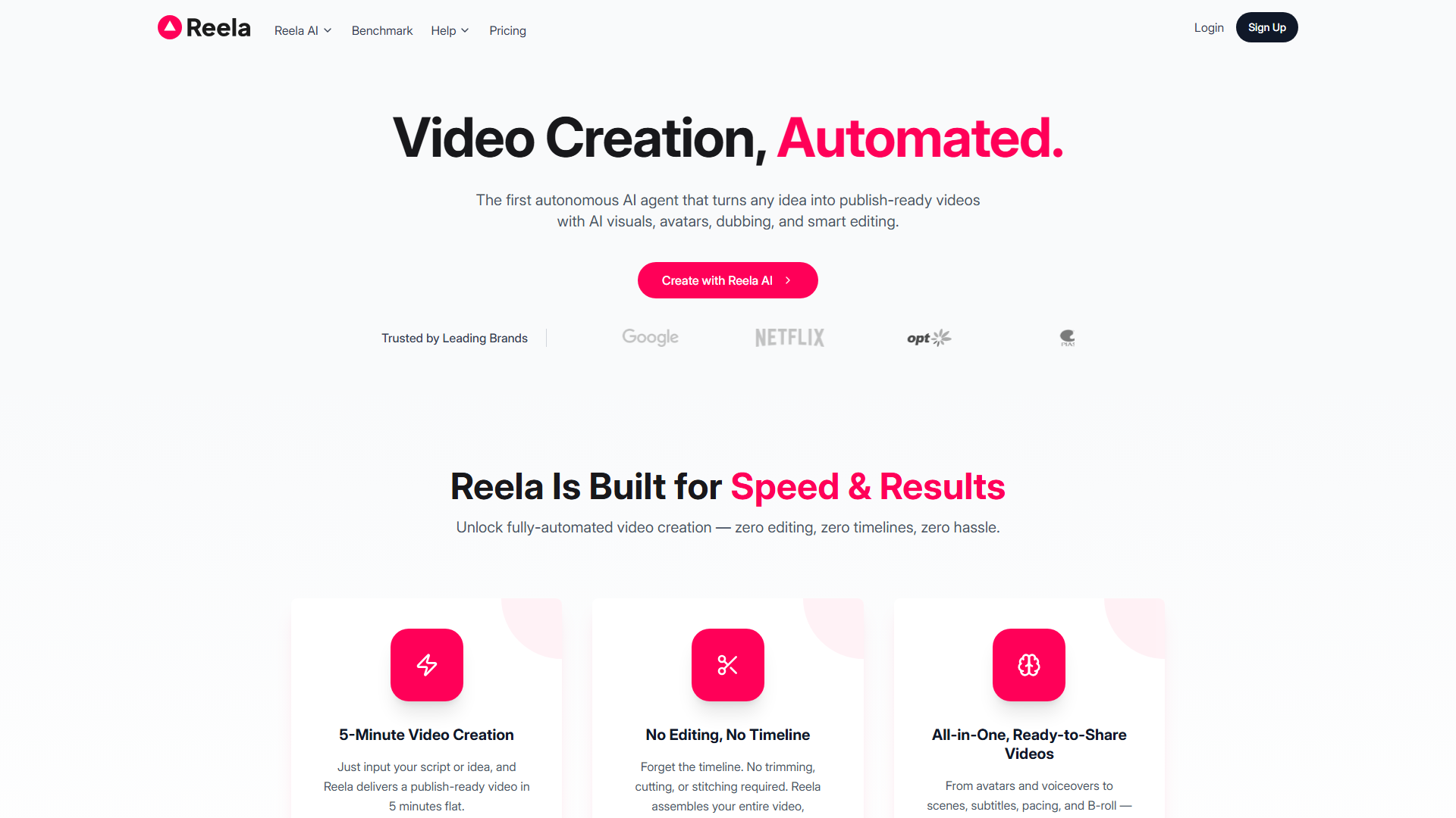 Reela - AI Video Creation Platform for Avatars, Remixes & Multimodal Scenes