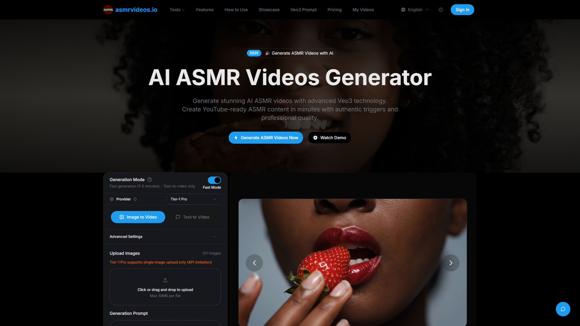 AI ASMR Videos Generator | Create Authentic ASMR Content Online