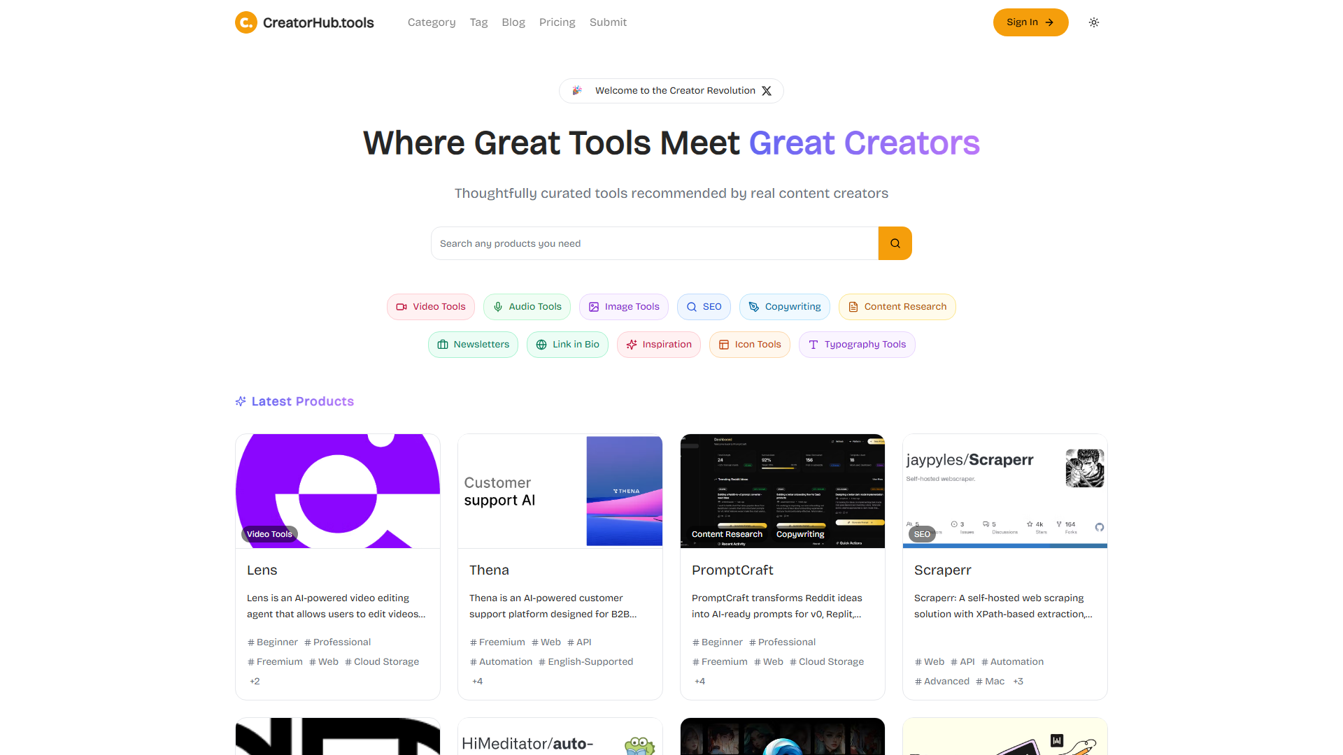 CreatorHub.tools