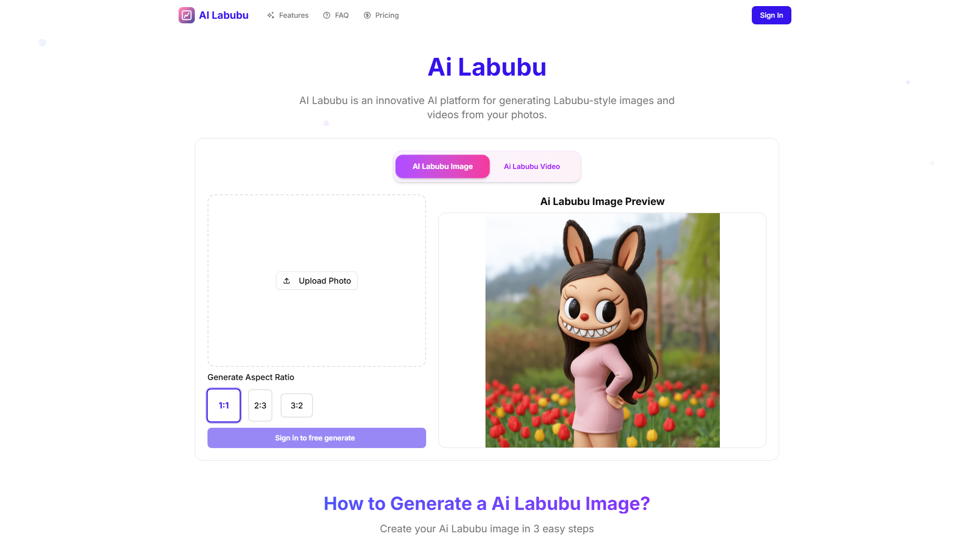 Ai Labubu - AI Labubu Video Generator & Image Generator