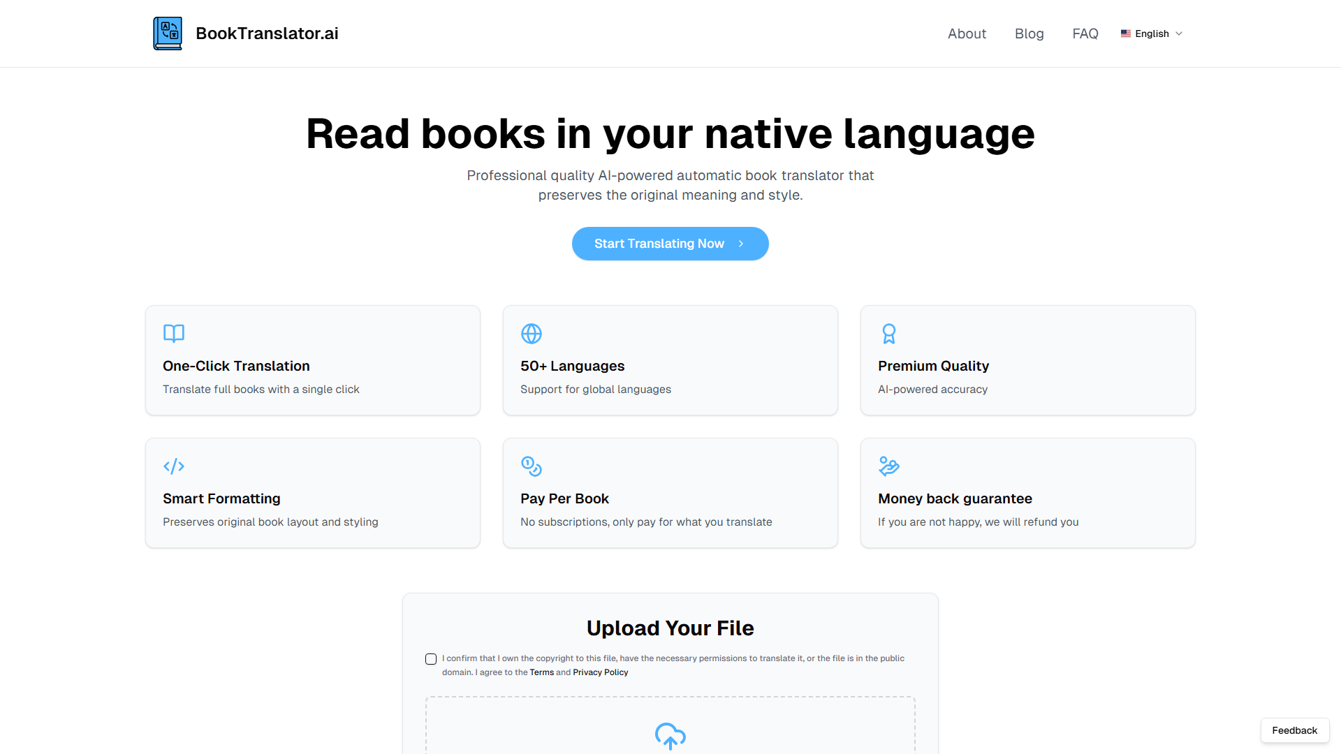BookTranslator.ai | AI-Powered EPUB Book Translation BookTranslator.ai | AI-Powered EPUB Book Translation