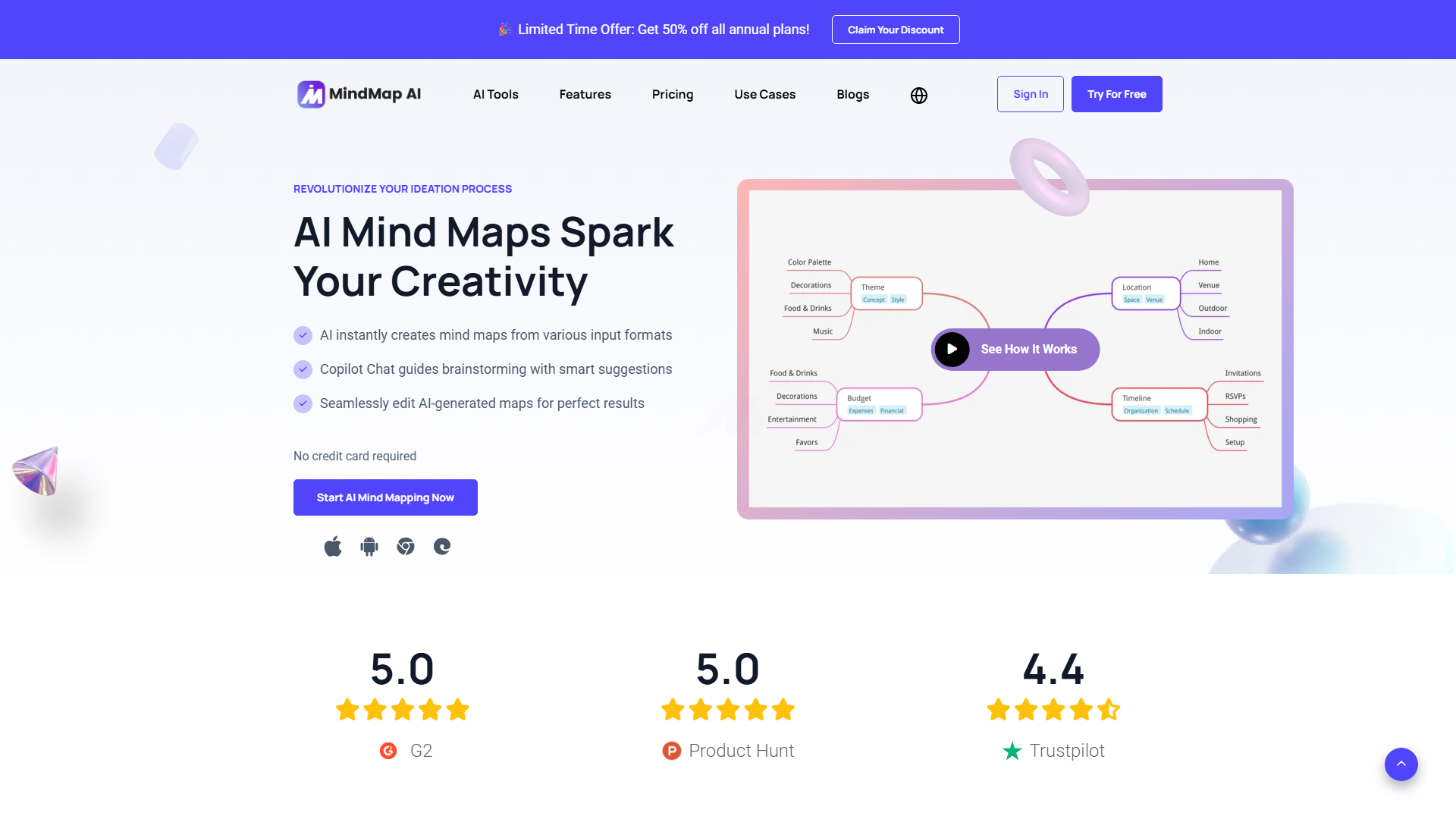 MindMap AI: Create AI-Powered Mind Maps Instantly