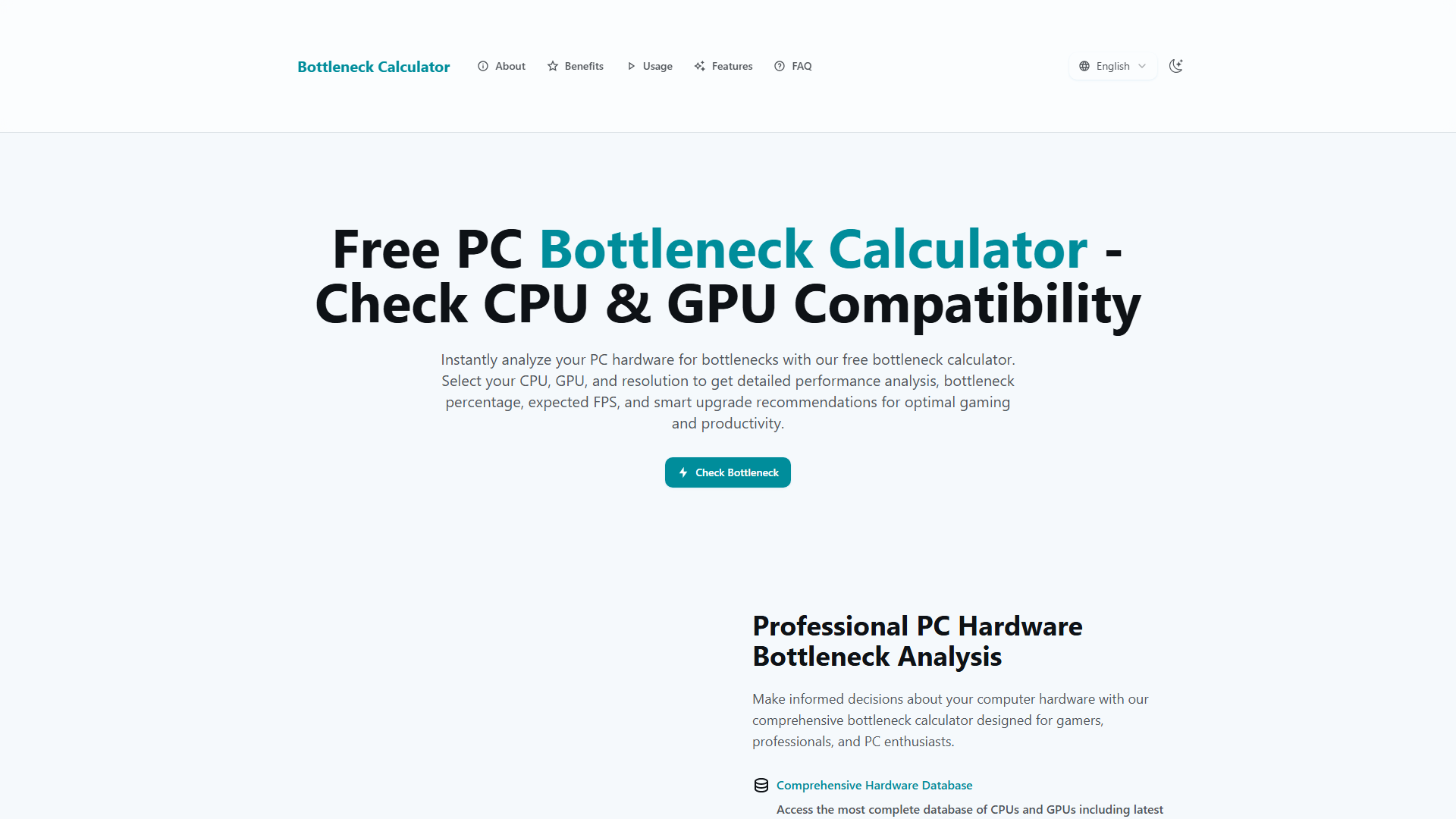Bottleneck Calculator,Free PC Hardware Compatibility Checker Bottleneck Calculator,Free PC Hardware Compatibility Checker