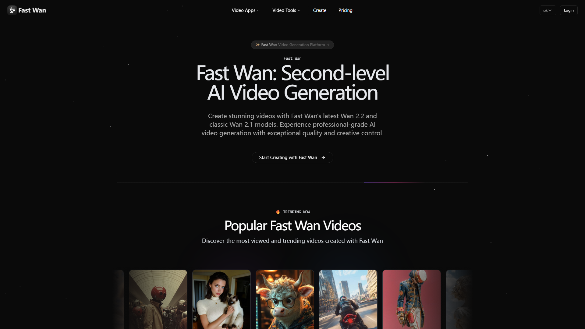 Fast Wan - Second-level AI Video Generation Fast Wan - Second-level AI Video Generation