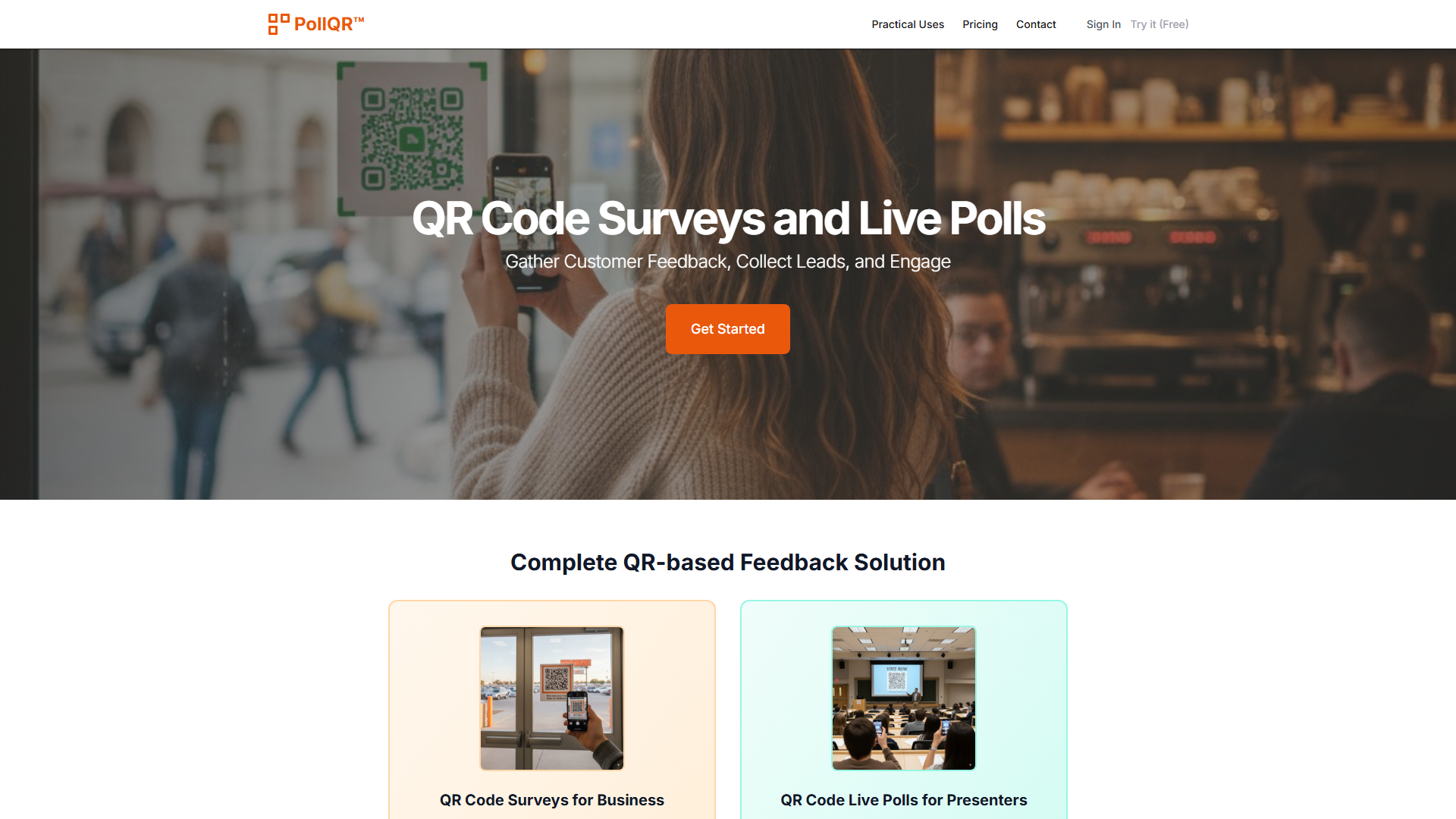 QR Code Survey & QR Code Live Polling Platform | PollQR QR Code Survey & QR Code Live Polling Platform | PollQR