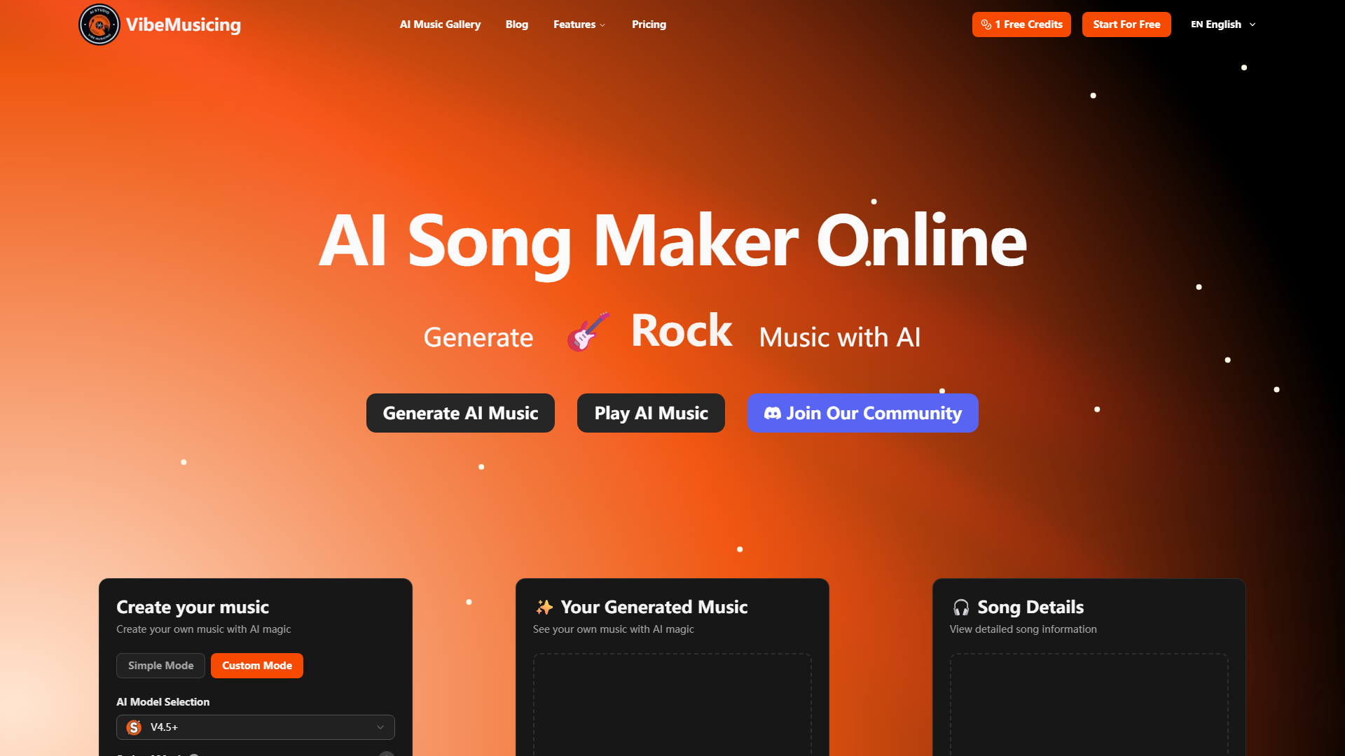 AI Song Maker Free ,Online | Vibe Musicing AI Song Maker Free ,Online | Vibe Musicing