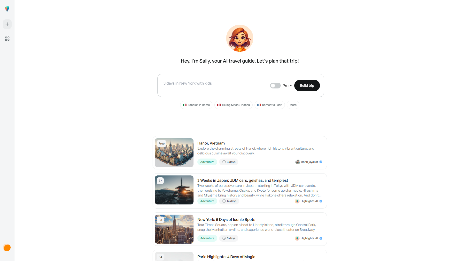 Highlights.AI - Plan your travels effortlessly with AI Highlights.AI - Plan your travels effortlessly with AI