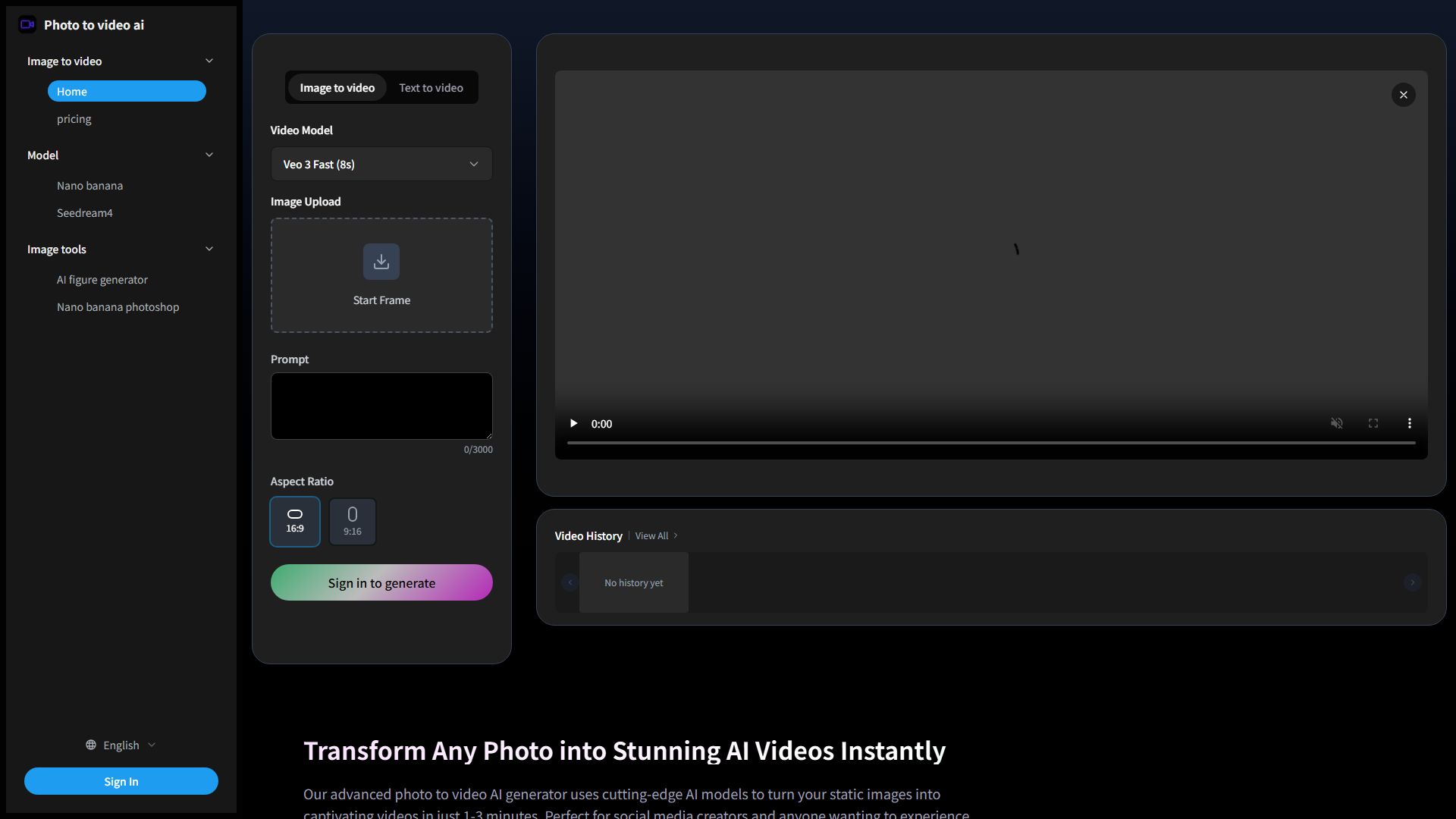 #1 Photo to Video AI - Professional Generator (2025) #1 Photo to Video AI - Professional Generator (2025)