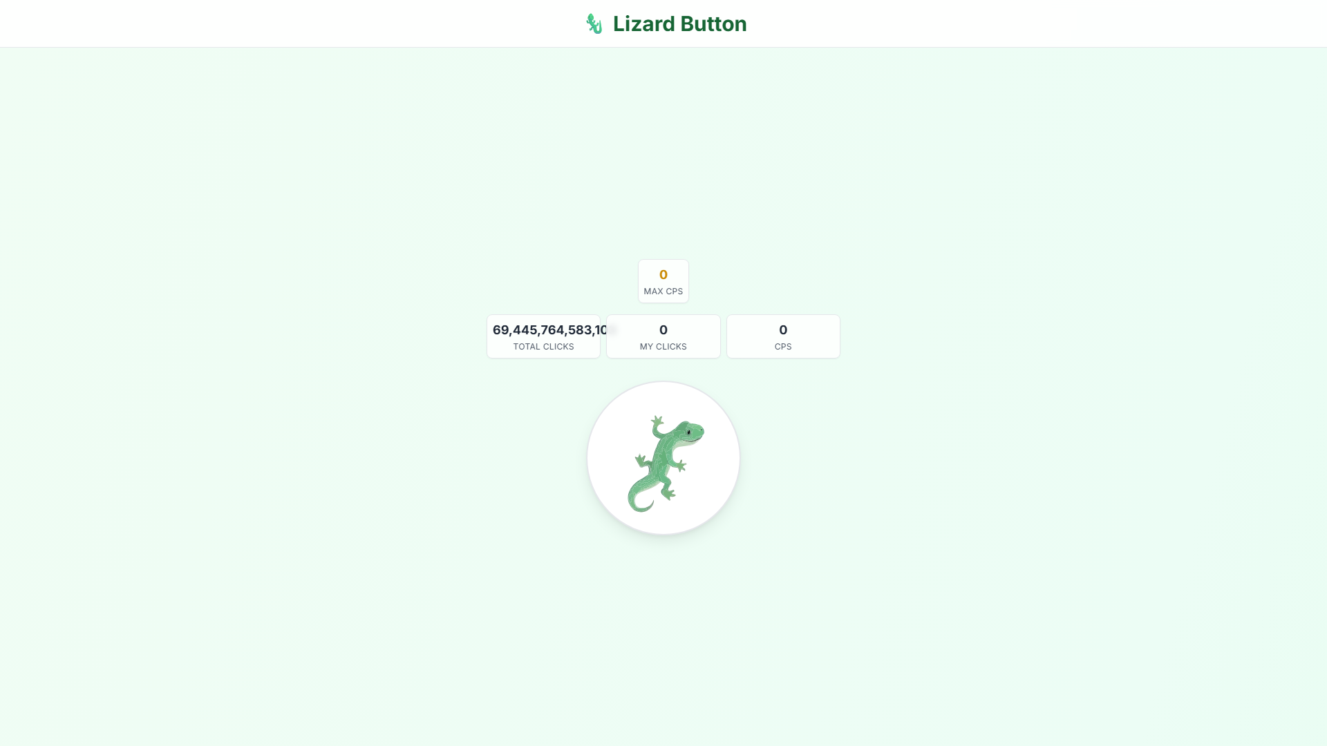 🦎 Lizard Button - Ultimate Interactive Lizard Clicker Game 🦎 Lizard Button - Ultimate Interactive Lizard Clicker Game