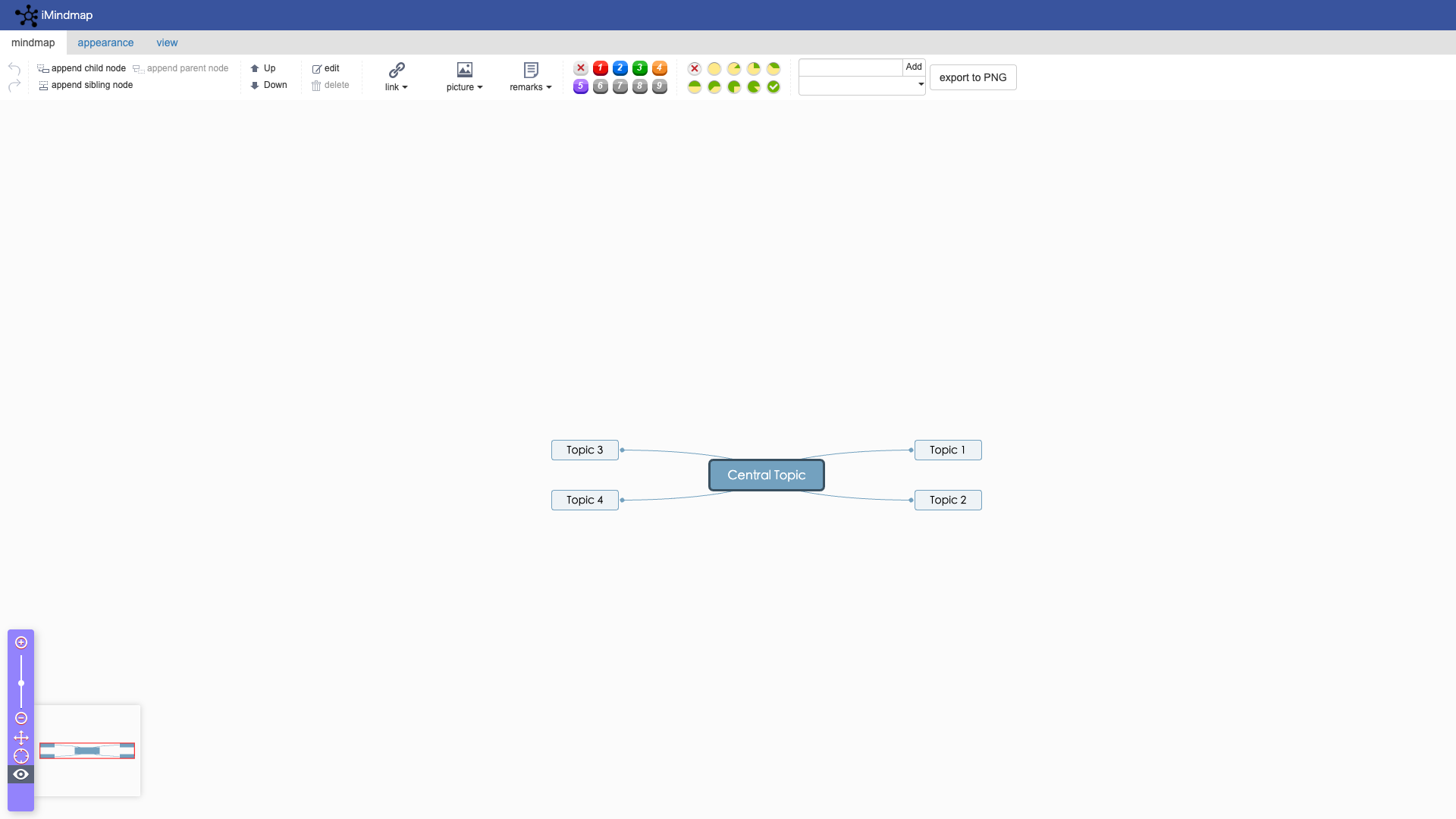iMindmap - 思维导图应用程序 网页在线版