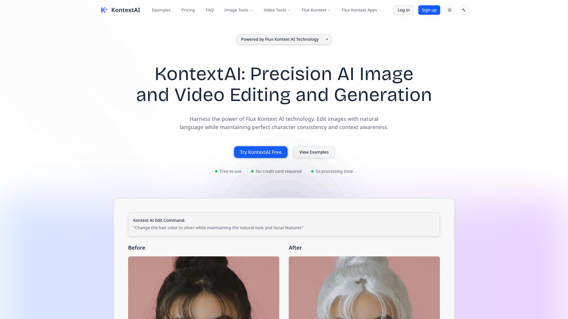 KontextAI - Advanced AI Image and Video Generation & Editing