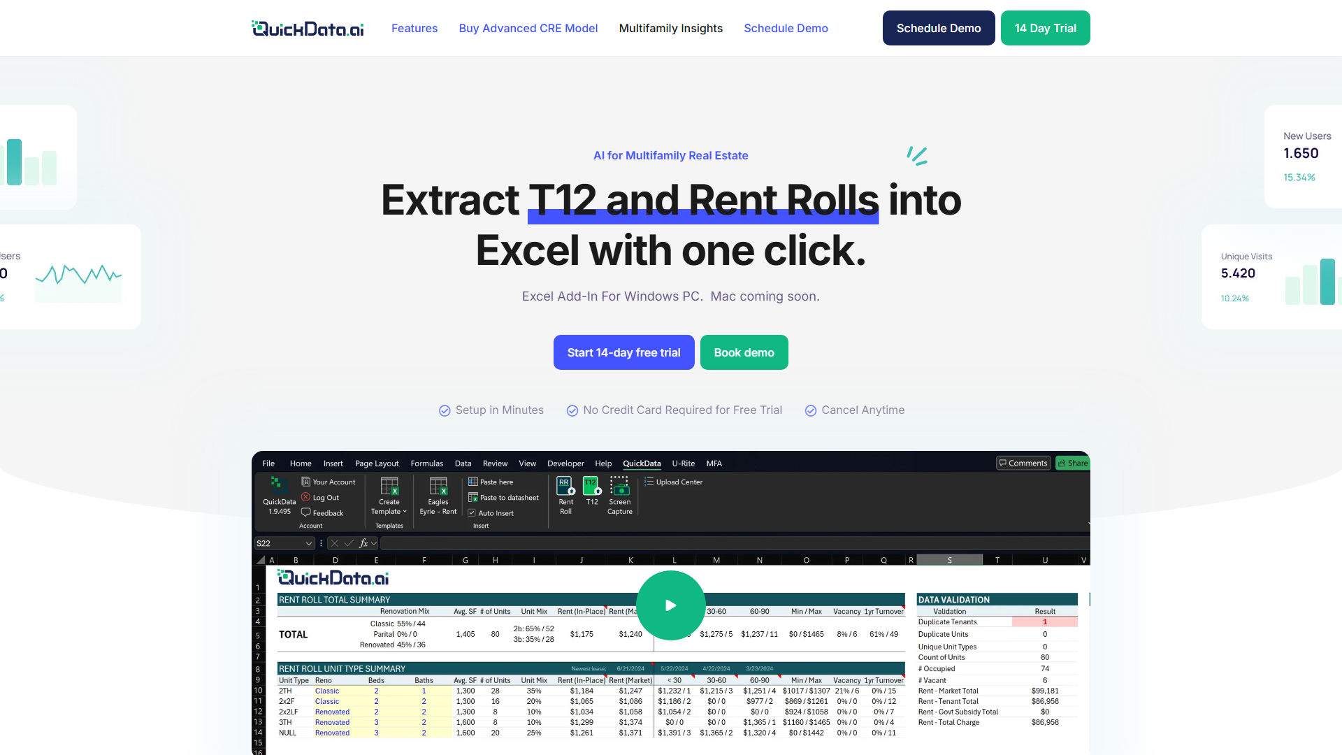 Efficient Multifamily Underwriting: Excel Add-In for Automating T12 Data Efficient Multifamily Underwriting: Excel Add-In for Automating T12 Data