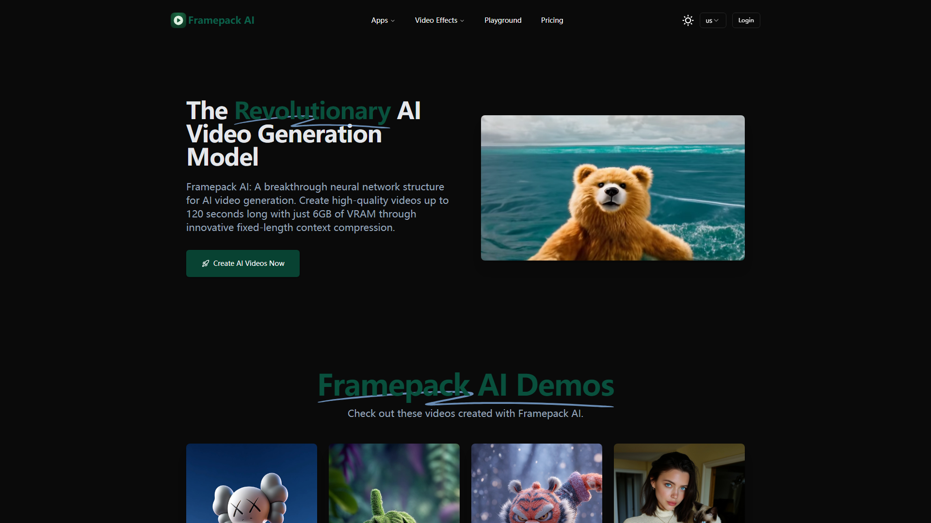 Framepack AI - Advanced Neural Network for Video Generation Framepack AI - Advanced Neural Network for Video Generation